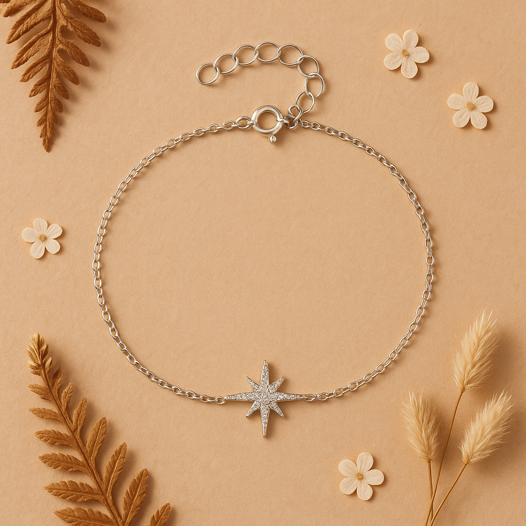 Étoile Fine Bracelet – Silver Finish