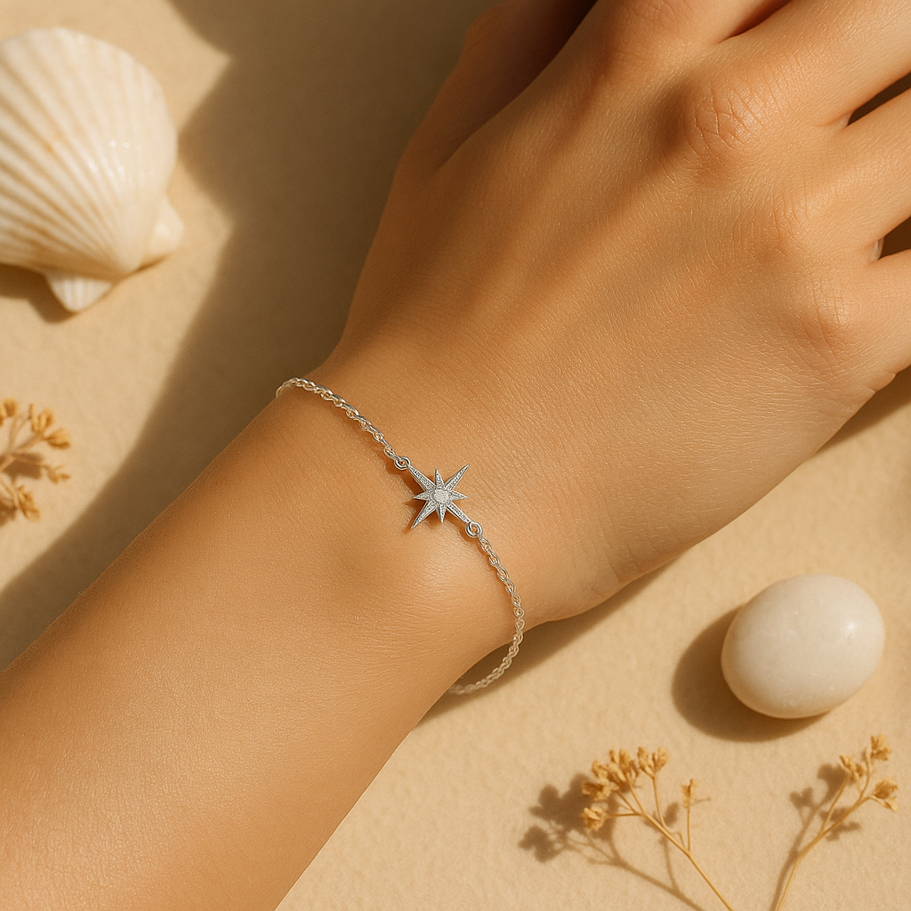 Étoile Fine Bracelet – Silver Finish