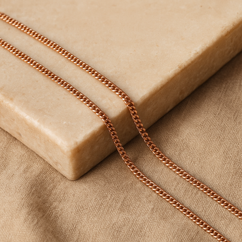 Chaîne Fleurie Necklace – Gold / Rose Gold Finish
