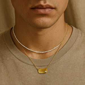 Clair Necklace – Gold Finish